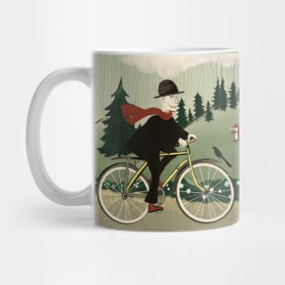 Retro cyclist Mug